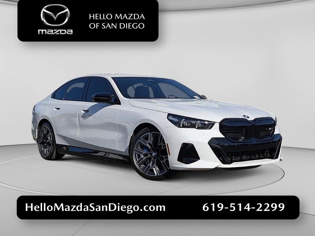 Alpine White 2024 BMW i5 M60 AWD Sedan All-Wheel Drive Automatic