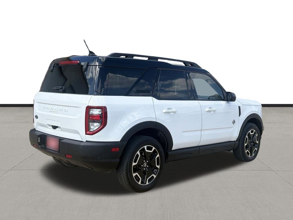 2024 Ford Bronco Sport Outer Banks White at Joe Myers Mazda Kia