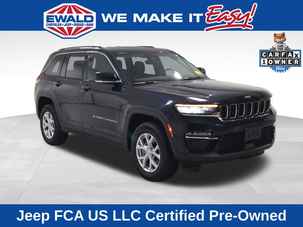 Midnight Sky 2024 Jeep Grand Cherokee SUV / Crossover Four-Wheel Drive 8-Speed Automatic