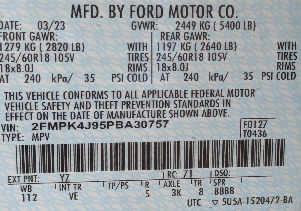 2023 Ford Edge SEL 36