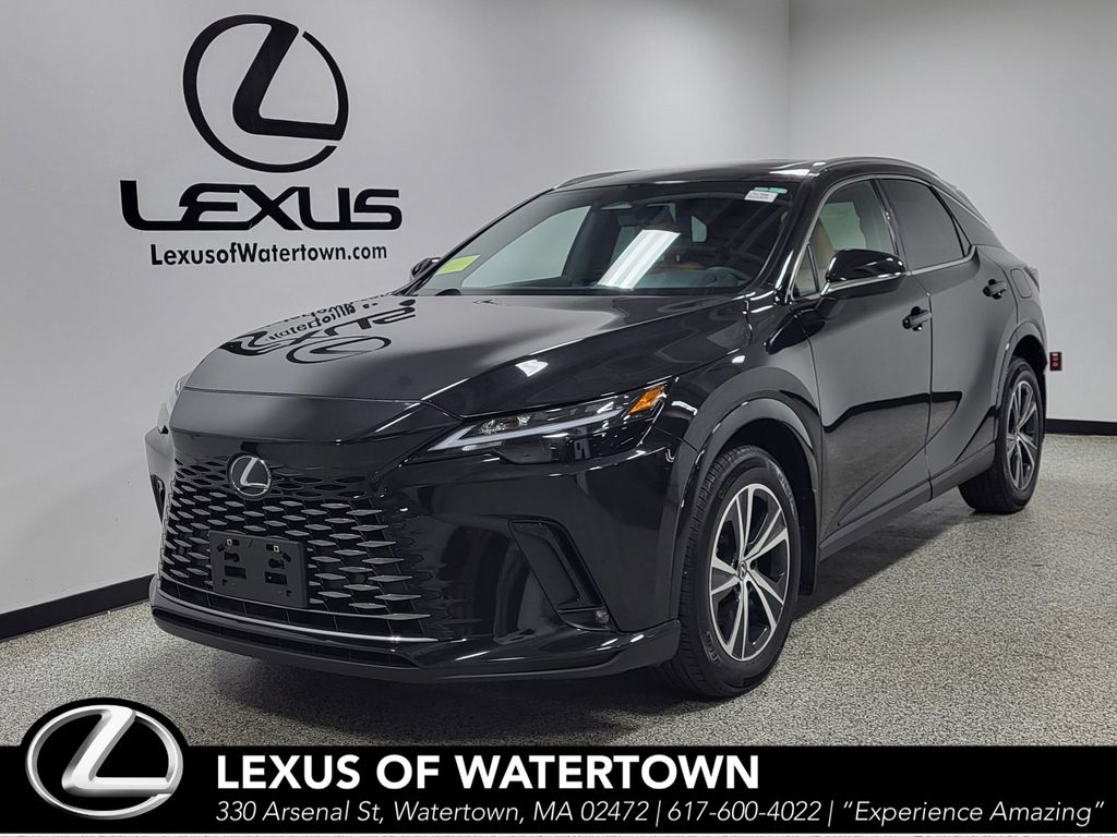 Black (Caviar) 2024 Lexus RX Hybrid SUV / Crossover All-Wheel Drive Continuously Variable Transmission