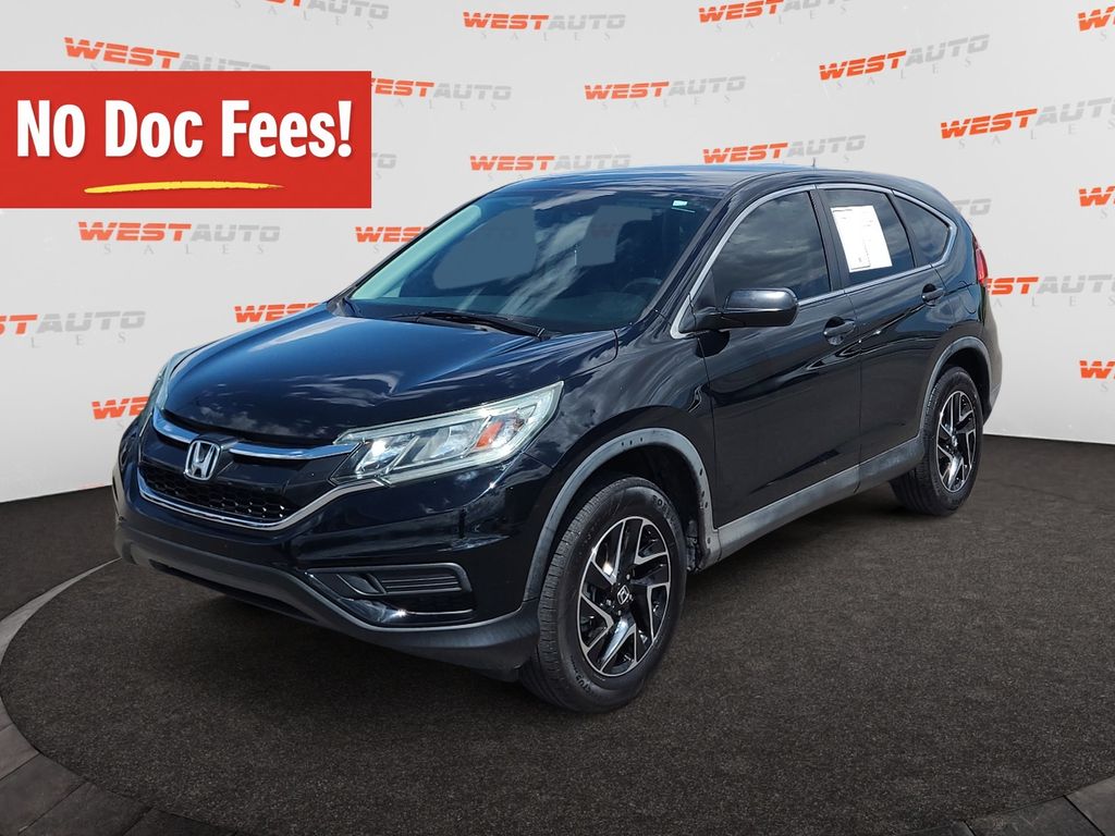 Black 2016 Honda CR-V SUV / Crossover All-Wheel Drive Continuously Variable Transmission