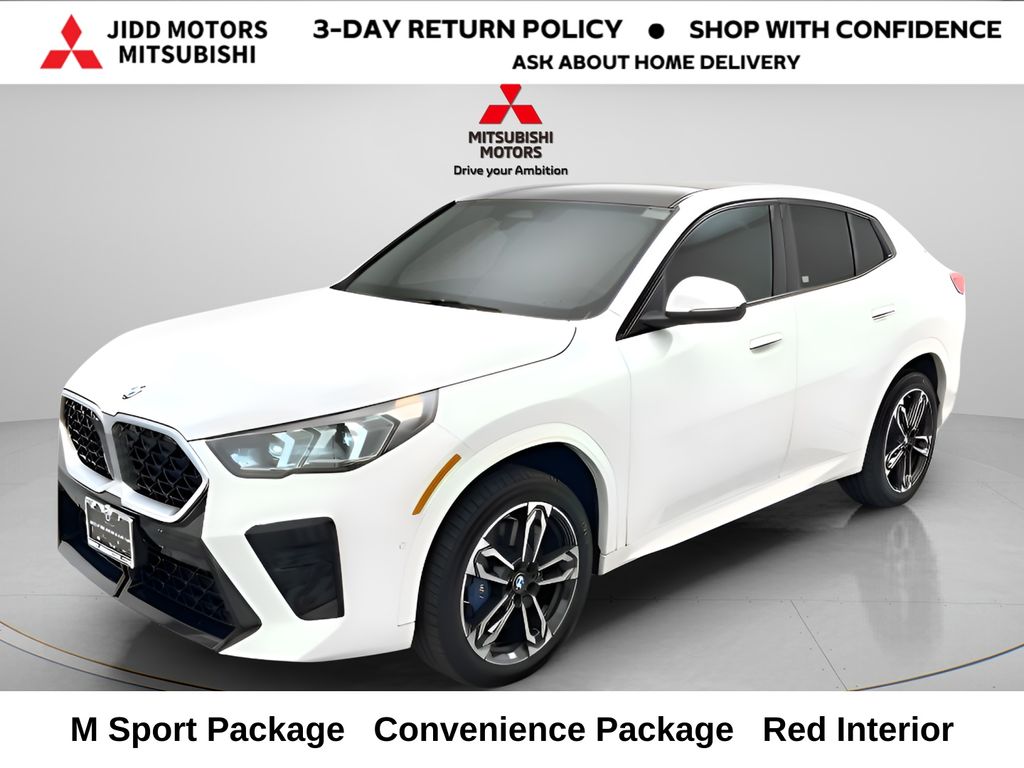Alpine White 2025 BMW X2 SUV / Crossover All-Wheel Drive 7-Speed Automatic