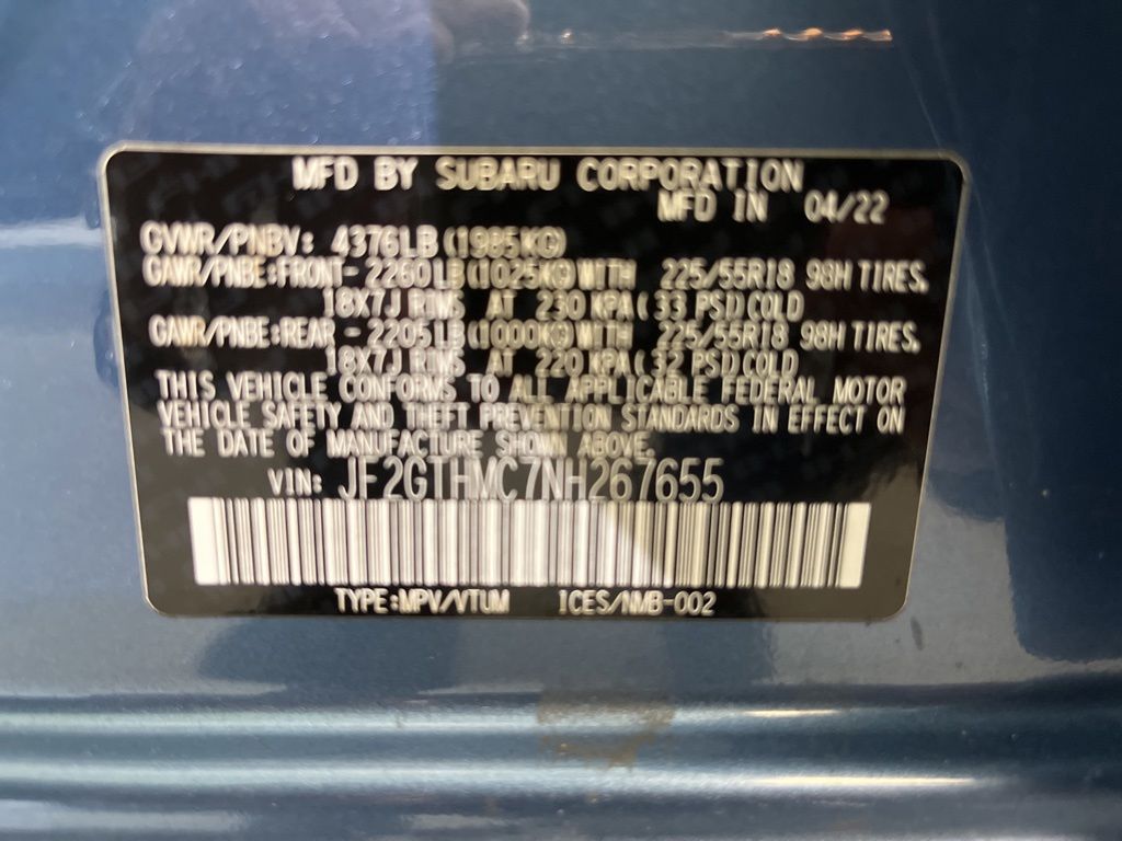 used 2022 Subaru Crosstrek car, priced at $23,950