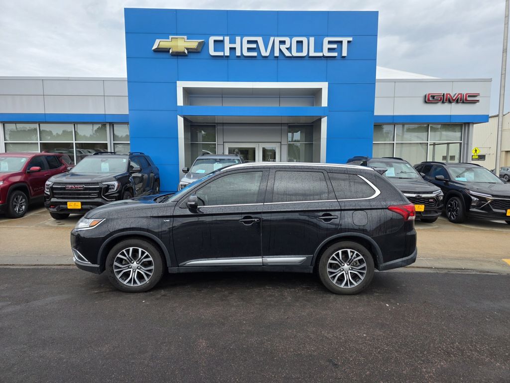 Labrador Black Metallic 2018 Mitsubishi Outlander SUV / Crossover All-Wheel Drive 6-Speed Automatic