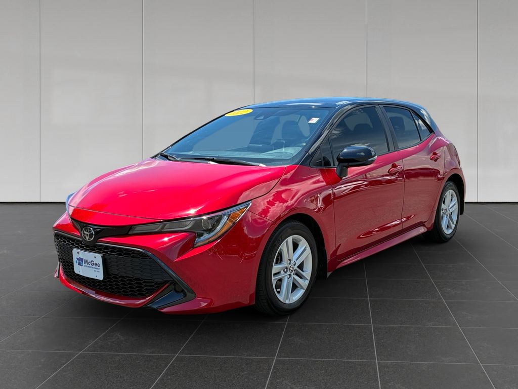 Midnight Black Metallic 2022 Toyota Corolla Hatchback SE FWD Hatchback Front-Wheel Drive Continuously Variable Transmission