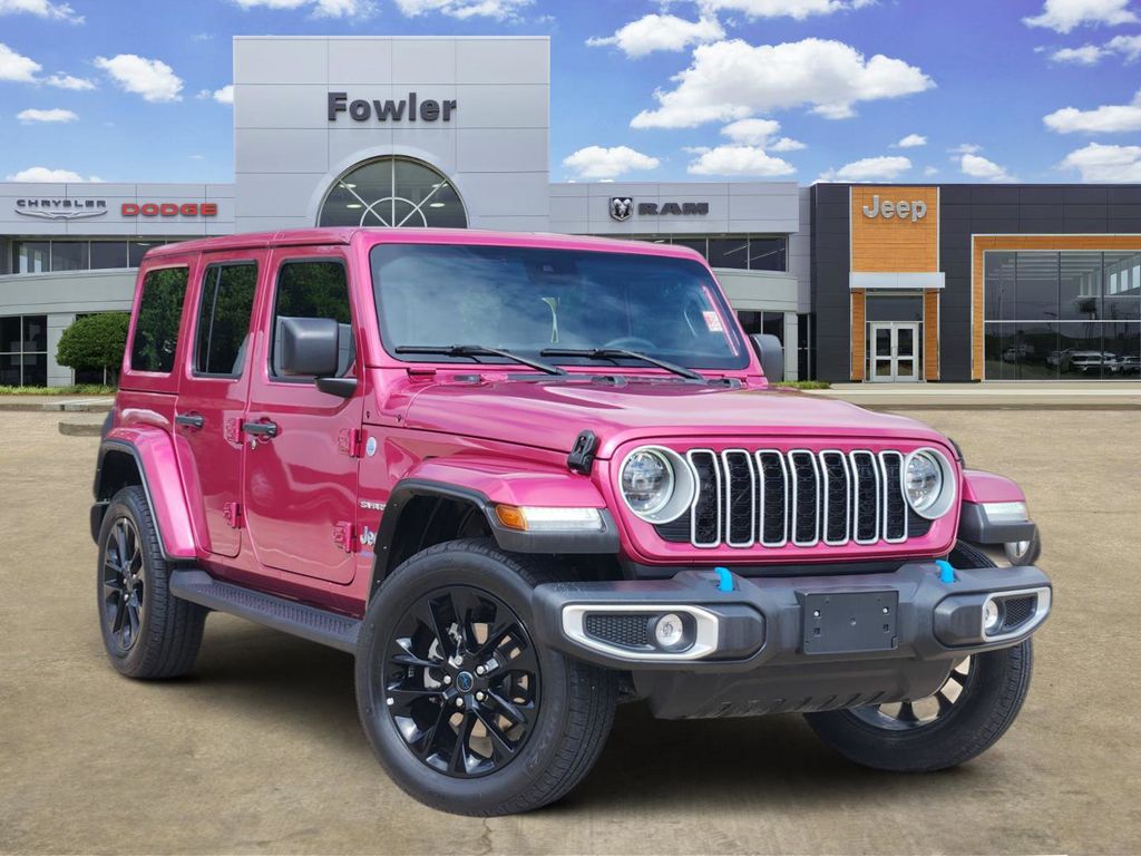 Limited Edition Tuscadero Pearlcoat 2024 Jeep Wrangler 4xe Sahara 4WD SUV / Crossover Four-Wheel Drive 8-Speed Automatic