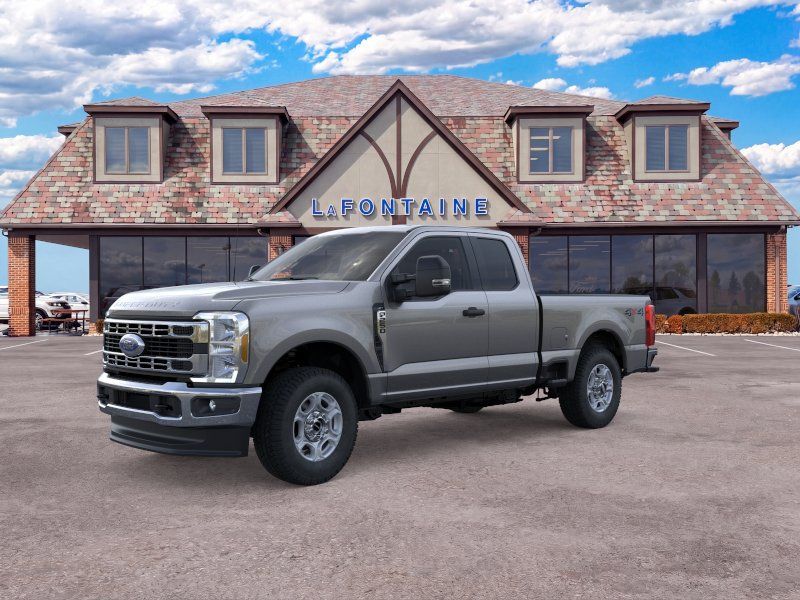 Gray Metallic 2026 Ford F-250 Super Duty Pickup Truck Four-Wheel Drive Automatic