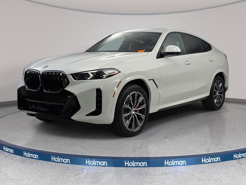 Alpine White 2026 BMW X6 xDrive40i SUV / Crossover All-Wheel Drive 8-Speed Automatic