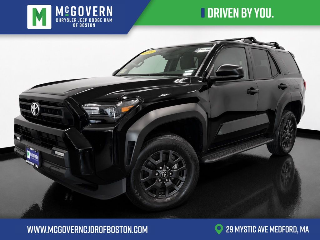 Black 2025 Toyota 4Runner SUV / Crossover Four-Wheel Drive 8-Speed Automatic