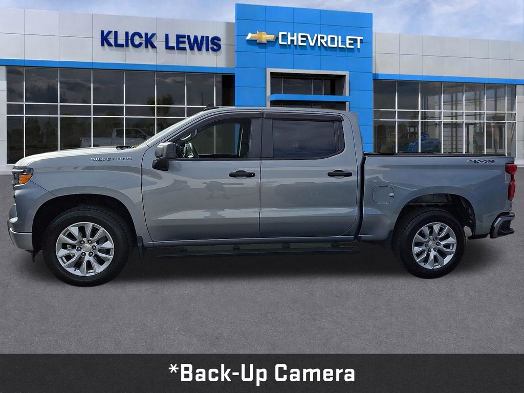 2024 Chevrolet Silverado 1500 Custom Gray at Carlisle Cadillac Buick GMC