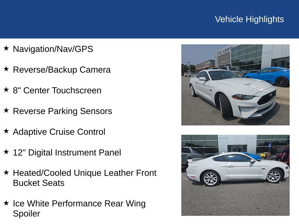 2022 Ford Mustang GT Premium Fastback