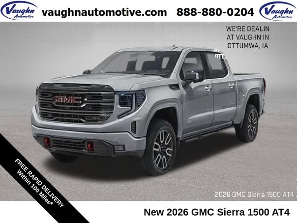 Sterling Metallic 2026 GMC Sierra 1500 Pickup Truck Four-Wheel Drive Automatic