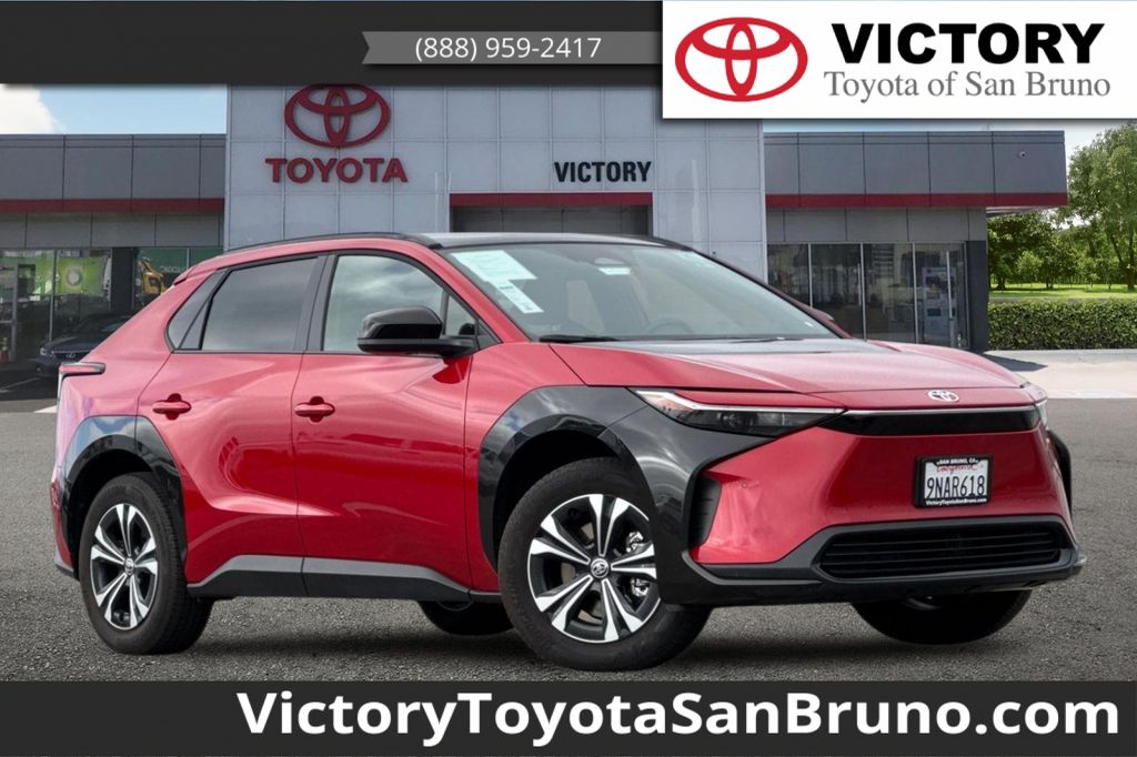 Supersonic Red 2024 Toyota bZ4X SUV / Crossover Front-Wheel Drive Automatic