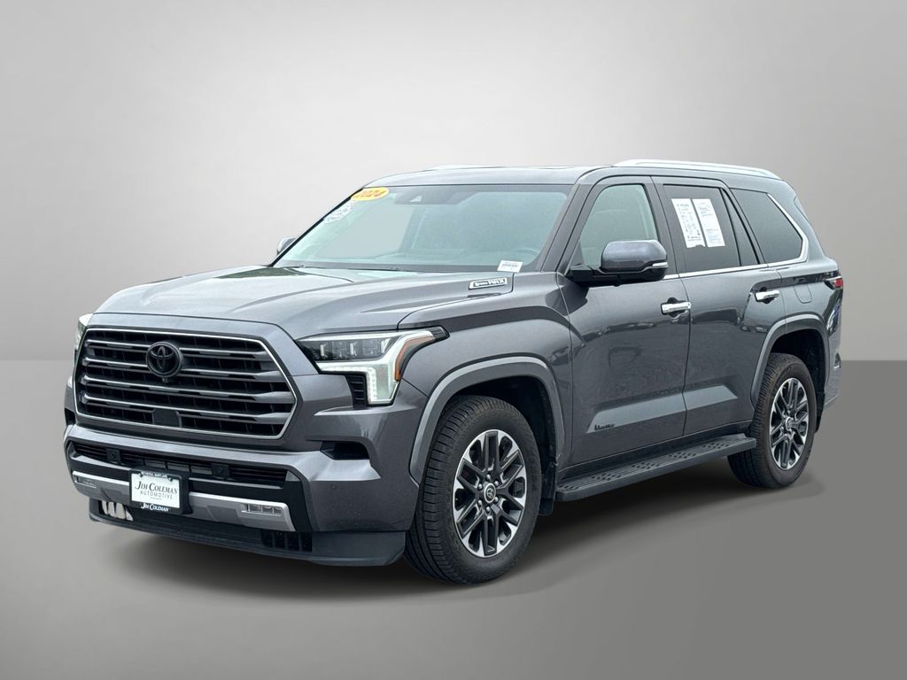 Magnetic Gray Metallic 2024 Toyota Sequoia SUV / Crossover Four-Wheel Drive Automatic