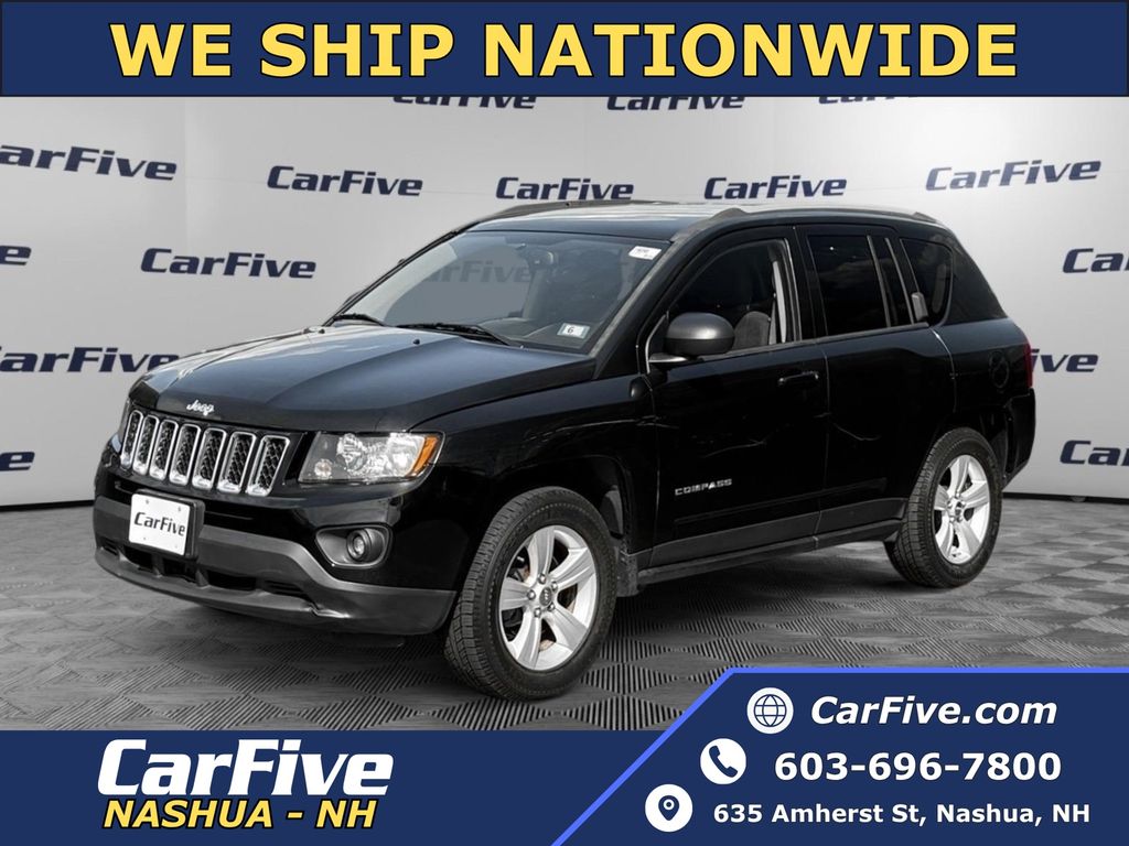 Black Clearcoat 2016 Jeep Compass Sport 4WD SUV / Crossover Four-Wheel Drive 6-Speed Automatic