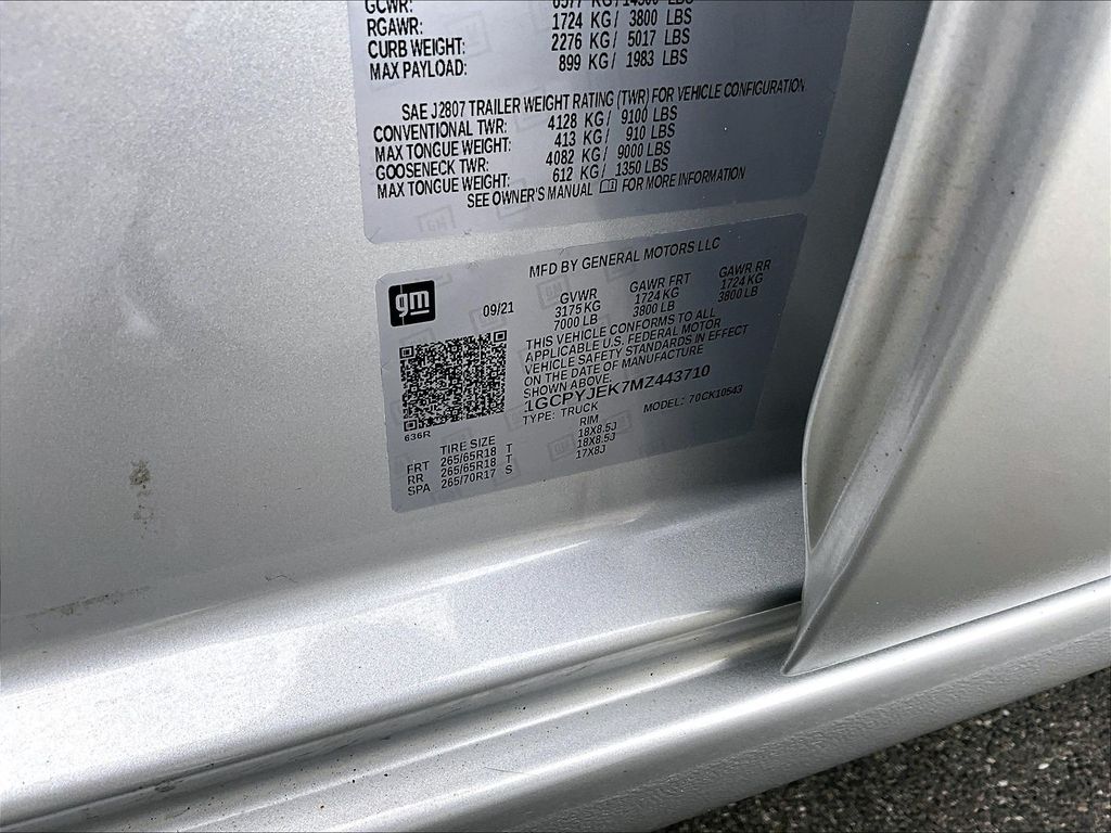 2021 Chevrolet Silverado 1500 — photo 33