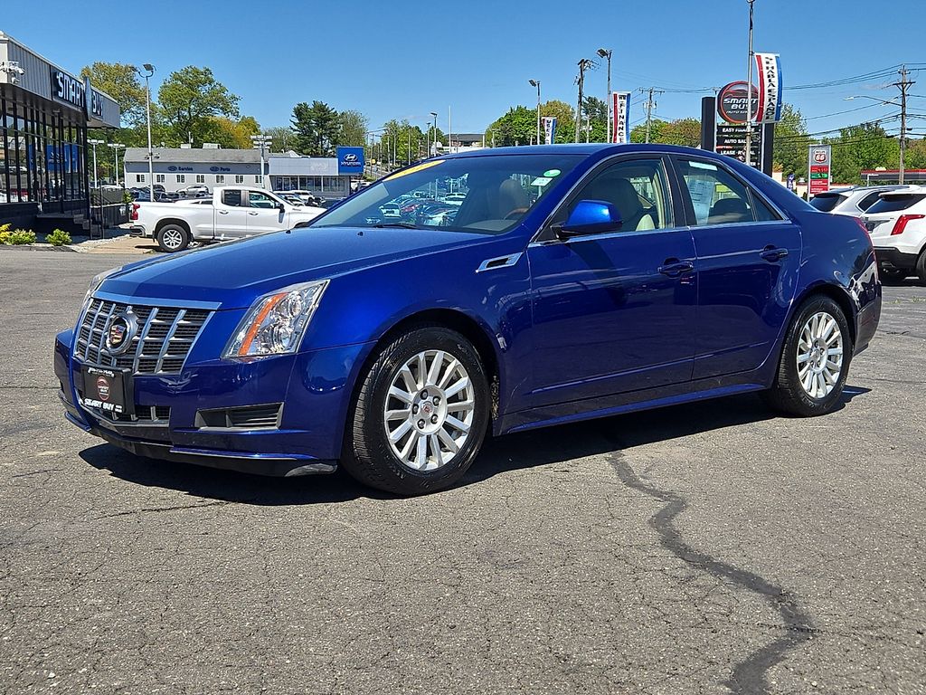 Opulent Blue Metallic 2012 Cadillac CTS 3.0L Luxury AWD Sedan All-Wheel Drive 6-Speed Automatic