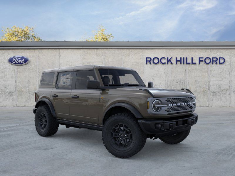 Gray 2026 Ford Bronco Badlands 4-Door 4WD SUV / Crossover Four-Wheel Drive Automatic