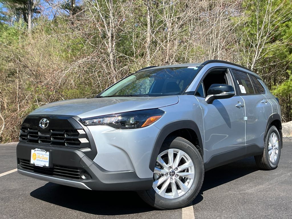 Sonic Silver 2026 Toyota Corolla Cross LE AWD SUV / Crossover All-Wheel Drive Continuously Variable Transmission