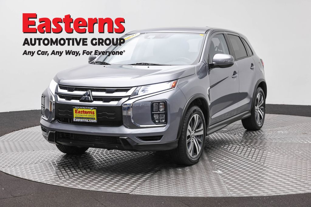 Silver 2022 Mitsubishi Outlander Sport SUV / Crossover Front-Wheel Drive Continuously Variable Transmission