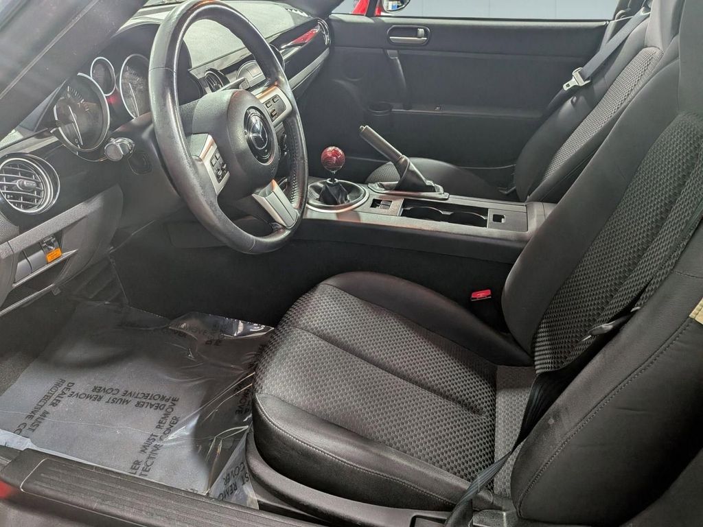 True Red 2007 Mazda MX-5 Miata Touring Convertible Rear-Wheel Drive Manual