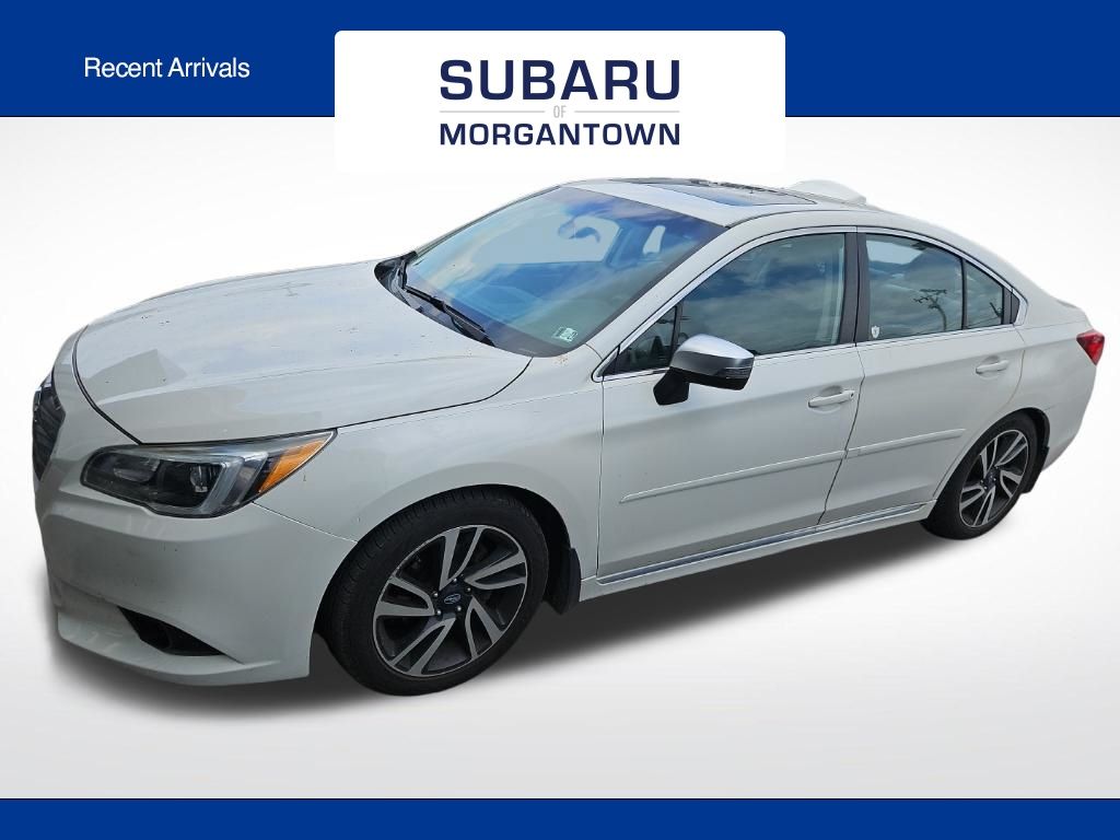 Crystal White Pearl 2017 Subaru Legacy Sedan All-Wheel Drive Continuously Variable Transmission