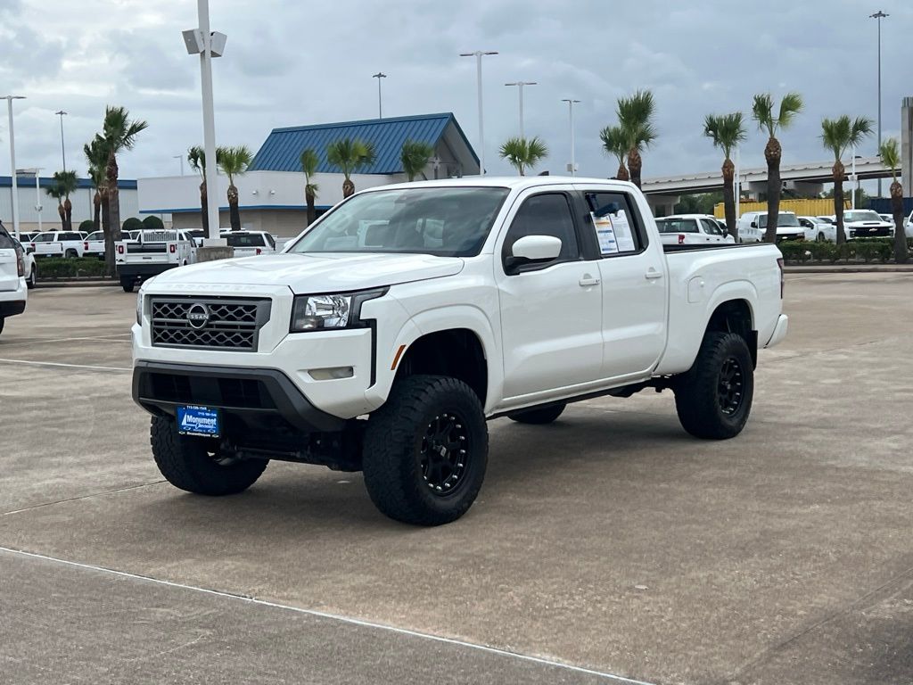 2023 Nissan Frontier SV White at Victoria Chrysler Dodge Jeep Ram