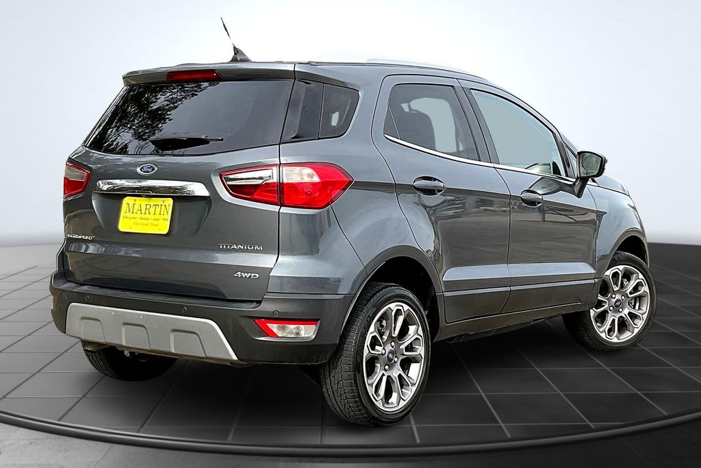 2020 Ford EcoSport Titanium Gray at Classic Chevrolet Galveston