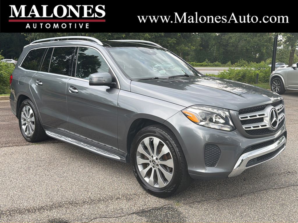 Selenite Gray Metallic 2018 Mercedes-Benz GLS 450 4MATIC SUV / Crossover All-Wheel Drive 9-Speed Automatic