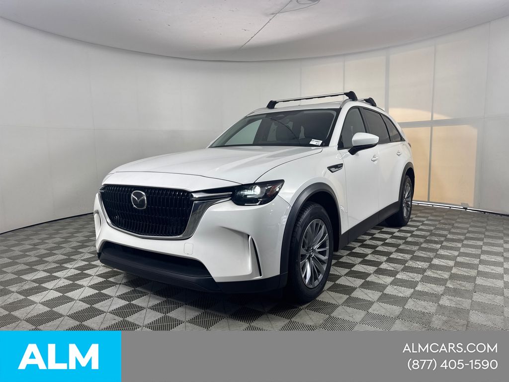 Rhodium White Premium 2024 Mazda CX-90 SUV / Crossover All-Wheel Drive 8-Speed Automatic