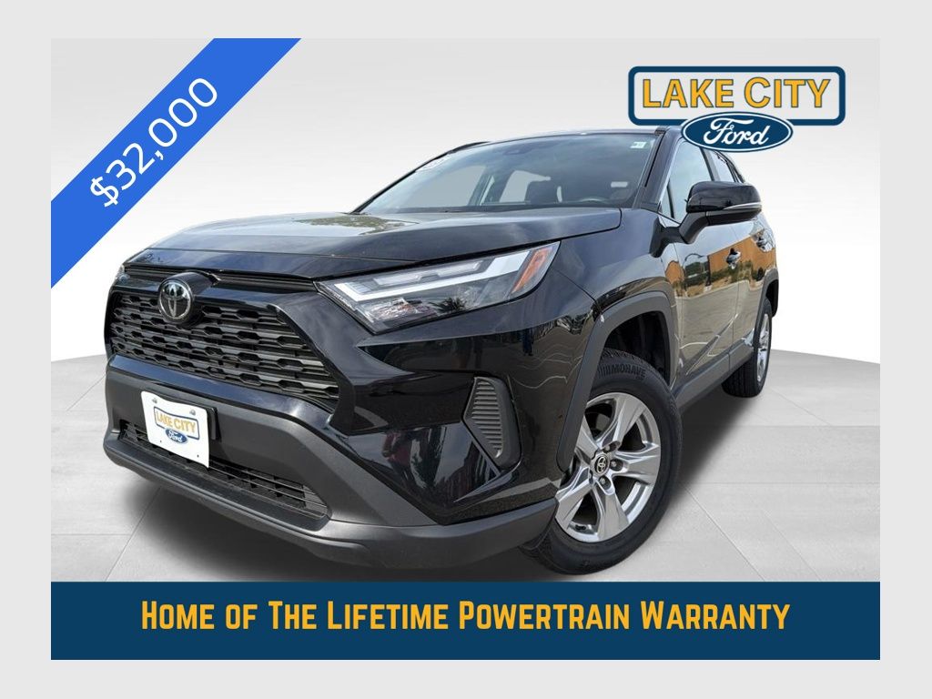 Midnight Black Metallic 2025 Toyota RAV4 SUV / Crossover All-Wheel Drive 8-Speed Automatic