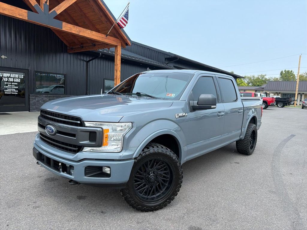 Gray Metallic 2020 Ford F-150 Pickup Truck Four-Wheel Drive Automatic