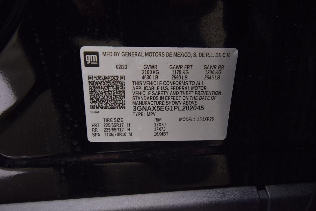 used 2023 Chevrolet Equinox car, priced at $17,200