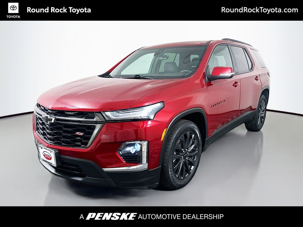 Radiant Red 2023 Chevrolet Traverse RS AWD SUV / Crossover Four-Wheel Drive 9-Speed Automatic