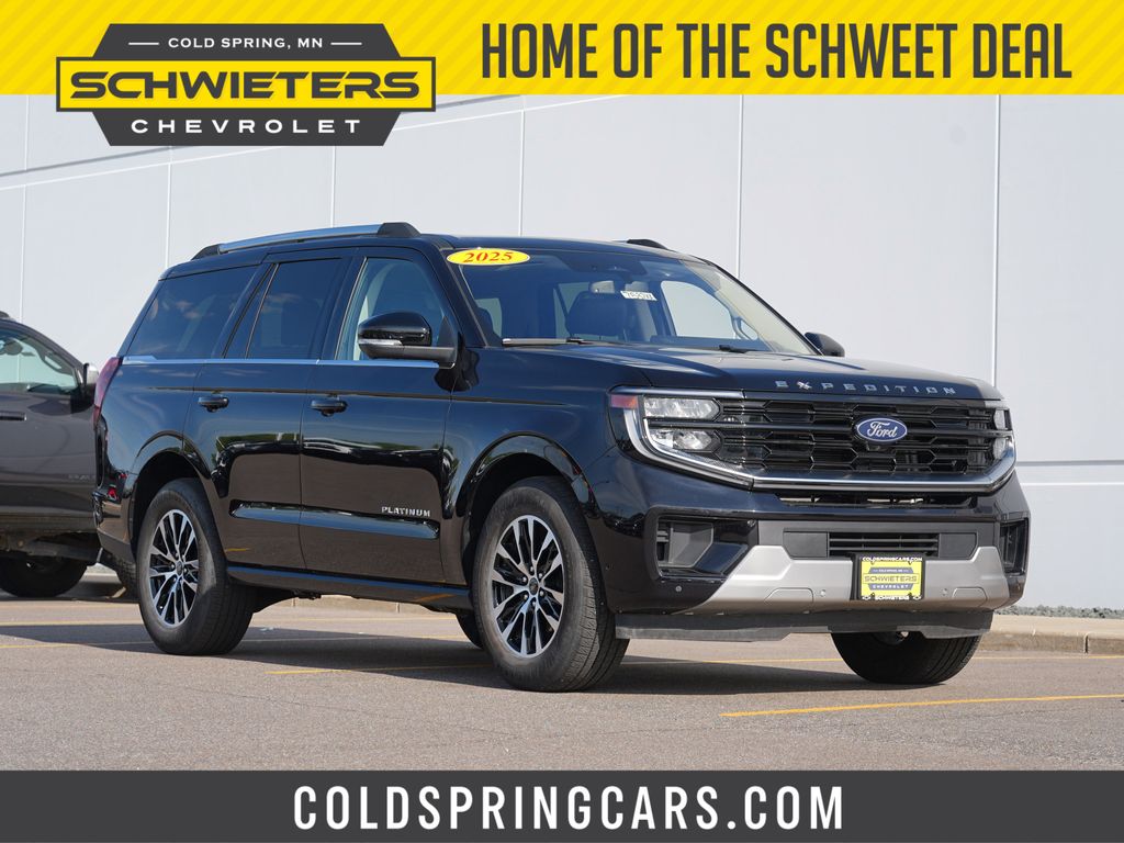 Black Metallic 2025 Ford Expedition Platinum 4WD SUV / Crossover Four-Wheel Drive Automatic