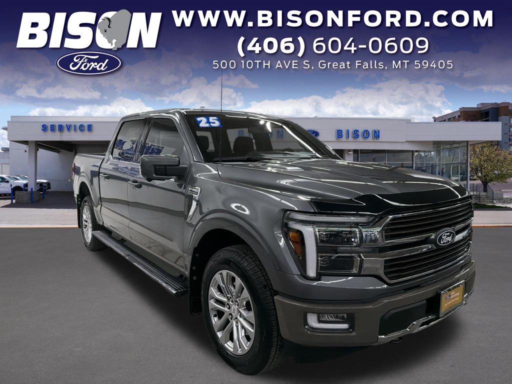 Carbonized Gray Metallic 2025 Ford F-150 Pickup Truck Four-Wheel Drive Automatic