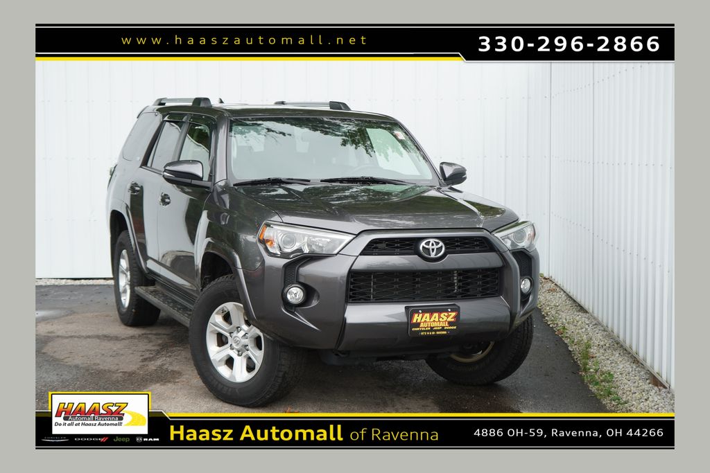 Magnetic Gray Metallic 2019 Toyota 4Runner SUV / Crossover Four-Wheel Drive 5-Speed Automatic Overdrive
