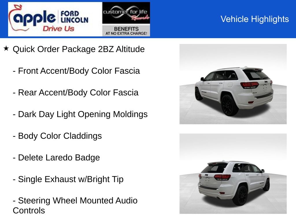 2018 Jeep Grand Cherokee Altitude 4x4