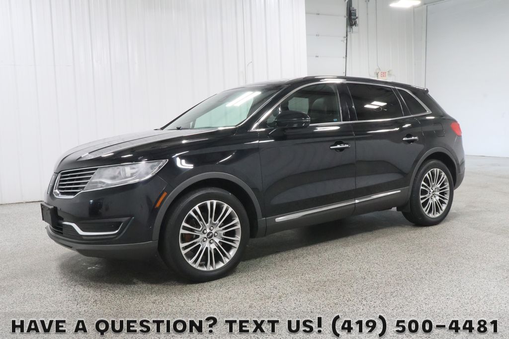 Black Velvet 2016 Lincoln MKX SUV / Crossover All-Wheel Drive 6-Speed Automatic