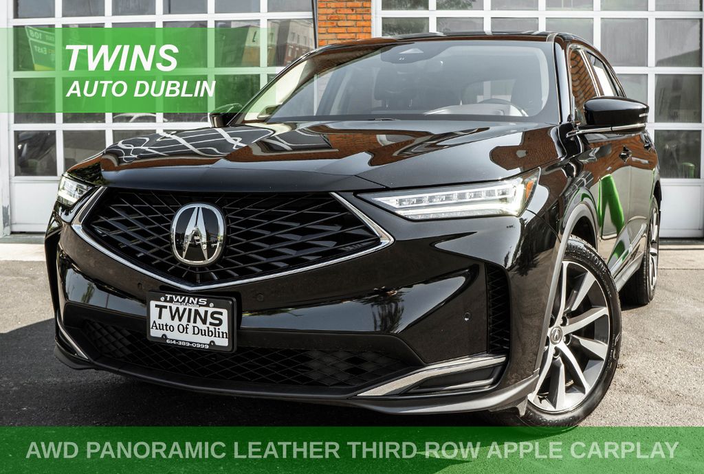 Black 2025 Acura MDX SUV / Crossover All-Wheel Drive Automatic