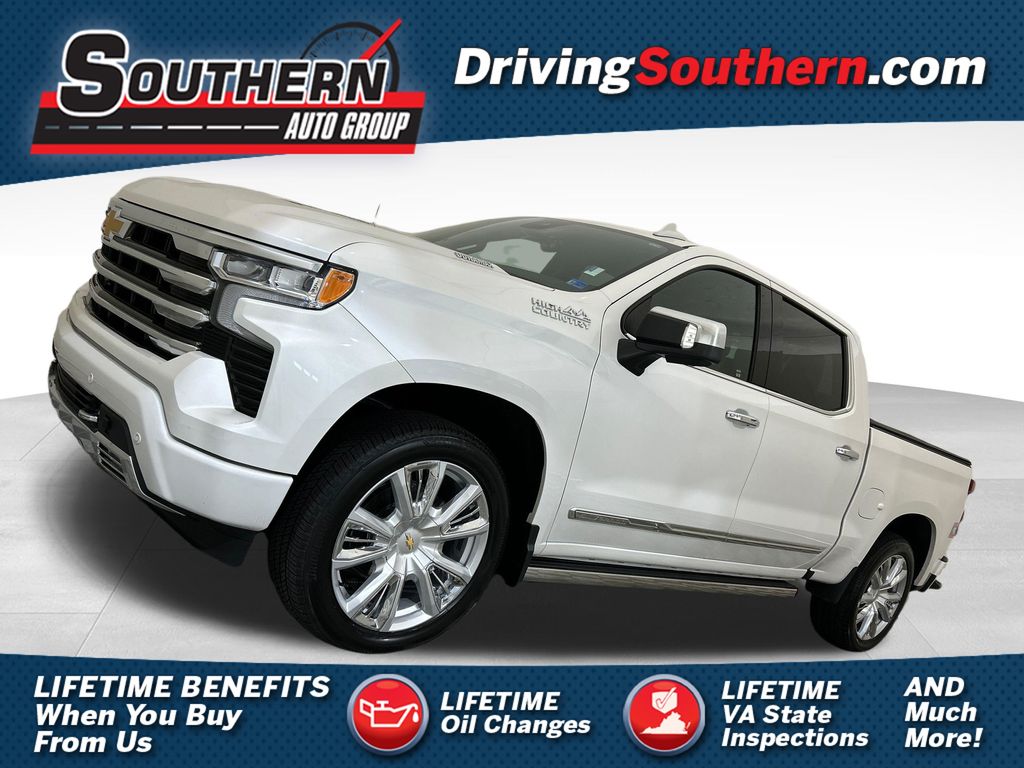 White (Iridescent Pearl Tricoat) 2024 Chevrolet Silverado 1500 Pickup Truck Four-Wheel Drive Automatic