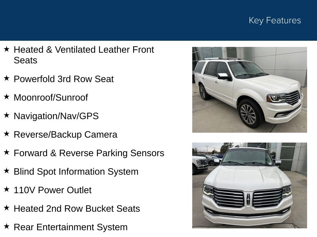 2017 Lincoln Navigator Select