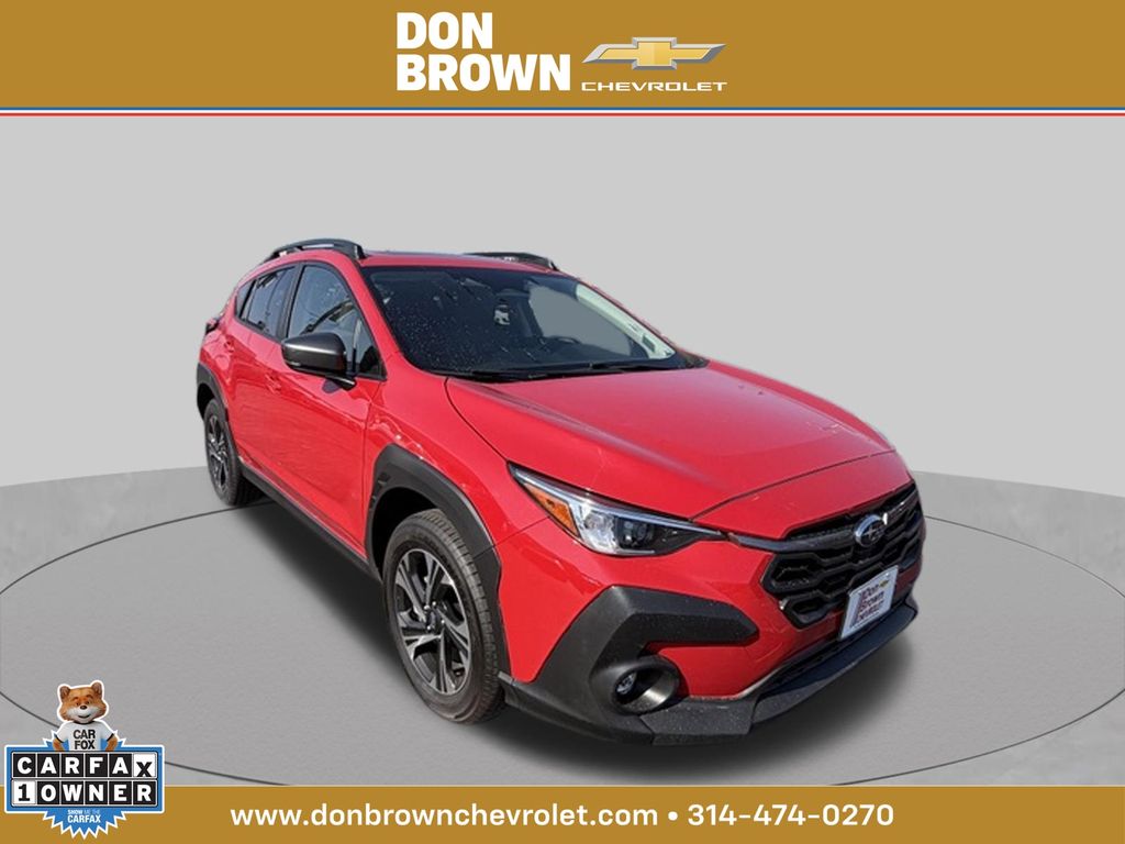 Pure Red 2024 Subaru Crosstrek SUV / Crossover All-Wheel Drive Continuously Variable Transmission