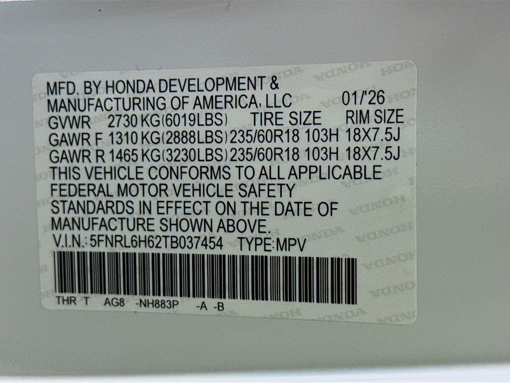 Thumbnail: 2026 Honda Odyssey - 32