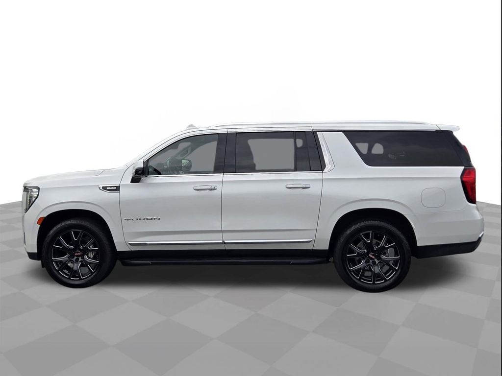 2021 GMC Yukon XL SLT White at Bayway Cadillac of The Woodlands