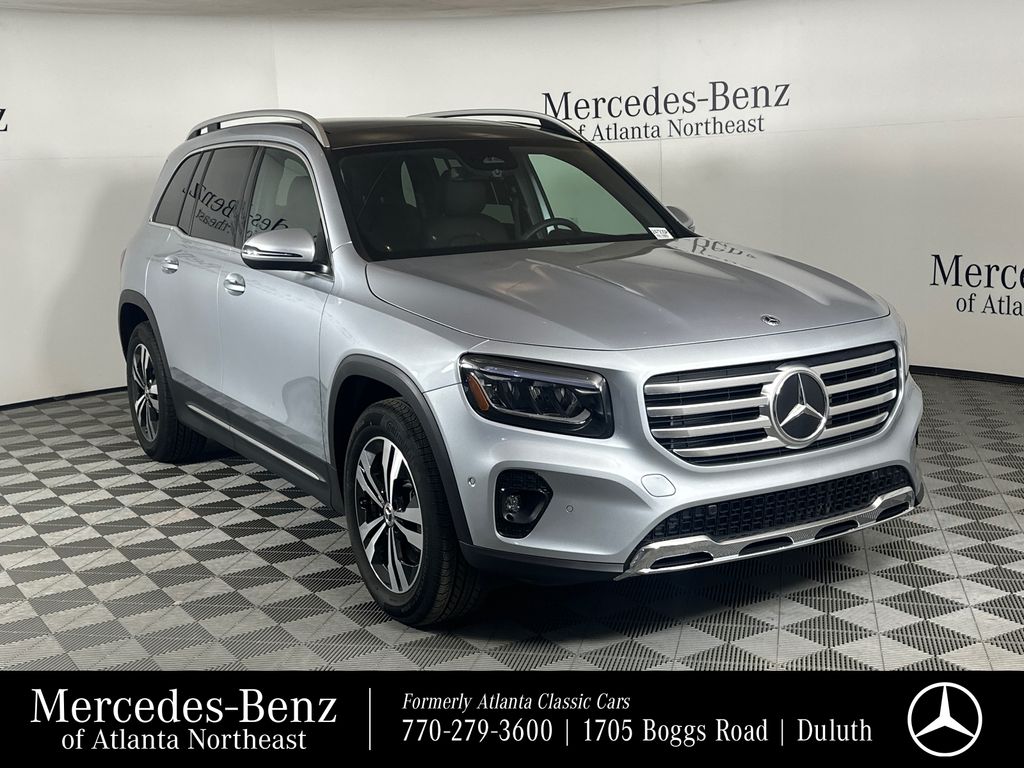 Cirrus Silver Metallic 2025 Mercedes-Benz GLB 250 FWD SUV / Crossover Front-Wheel Drive 8-Speed Dual Clutch