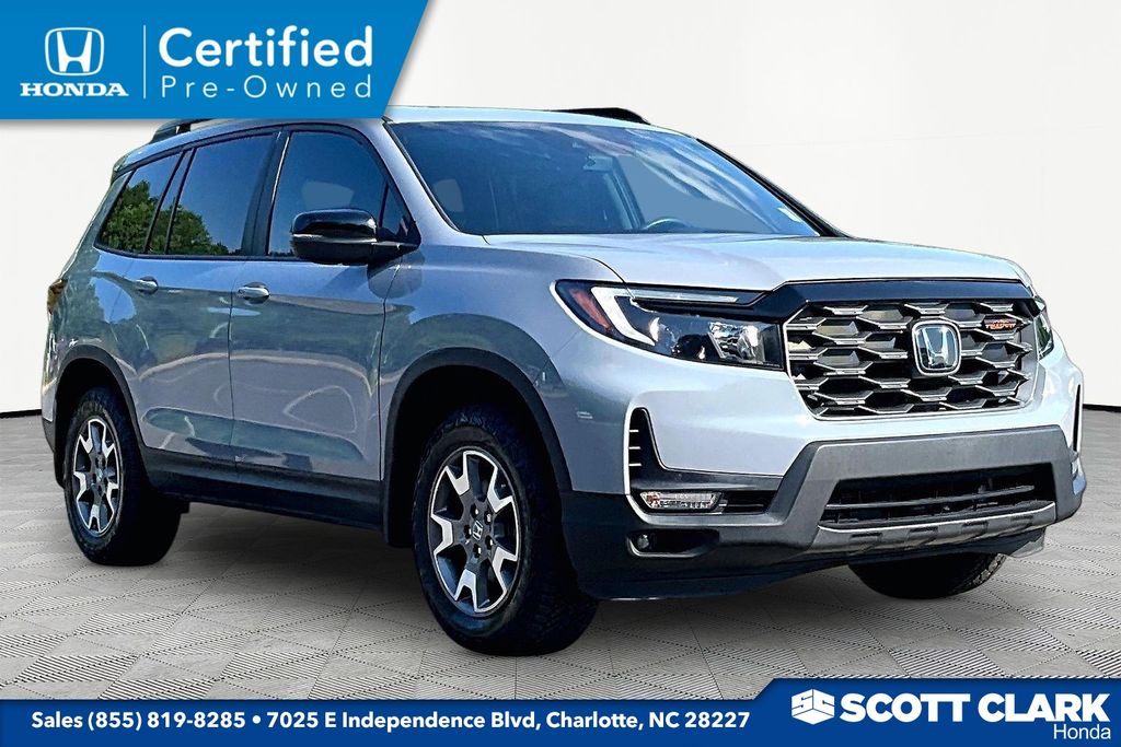Sonic Gray Pearl 2022 Honda Passport SUV / Crossover All-Wheel Drive 9-Speed Automatic