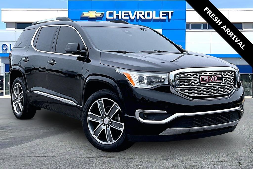 Black (Ebony Twilight Metallic) 2019 GMC Acadia Denali FWD SUV / Crossover Front-Wheel Drive 6-Speed Automatic