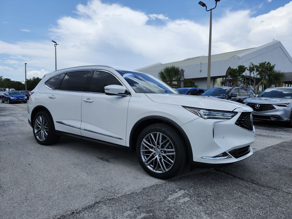 Platinum White Pearl 2024 Acura MDX SUV / Crossover All-Wheel Drive Automatic